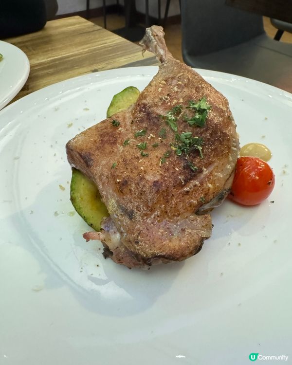 油麻地 法國菜🎂🎉  🍗慢煮油封鴨髀
