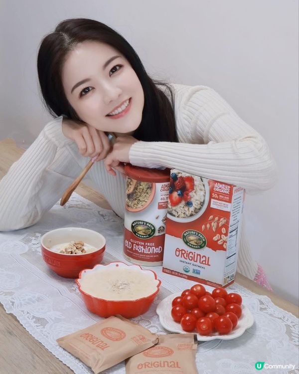 健康早餐新選擇 🥣  
有機燕麥片，簡單易做，營養滿分！
