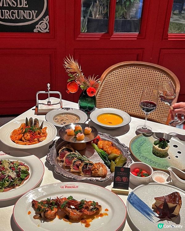 深圳蒲公英惠靈頓牛排 🥩 浪漫法式餐廳，新年雙人套餐超值！🥰