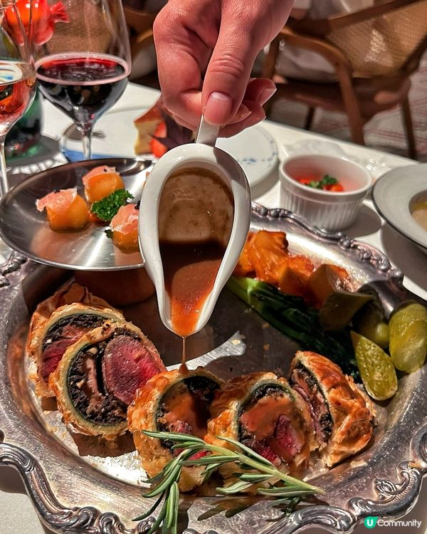 深圳蒲公英惠靈頓牛排 🥩 浪漫法式餐廳，新年雙人套餐超值！🥰