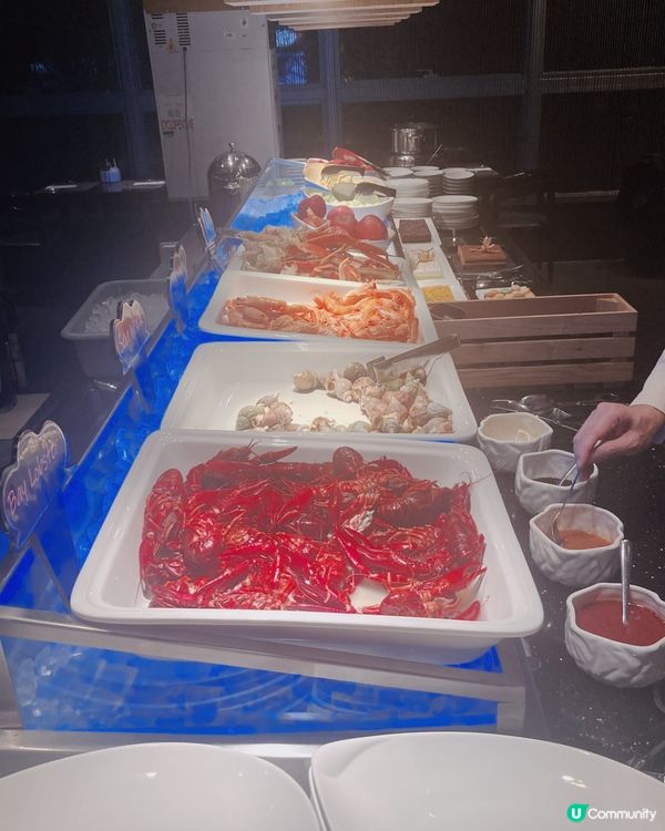 觀塘如心酒店半自助餐😋  $1099.2 四人食抵到爆！