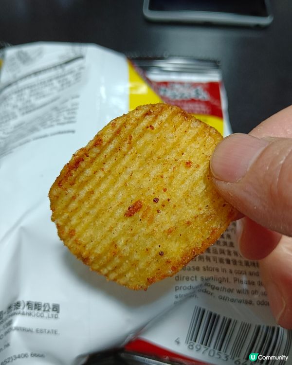 後勁凌厲嘅薯片