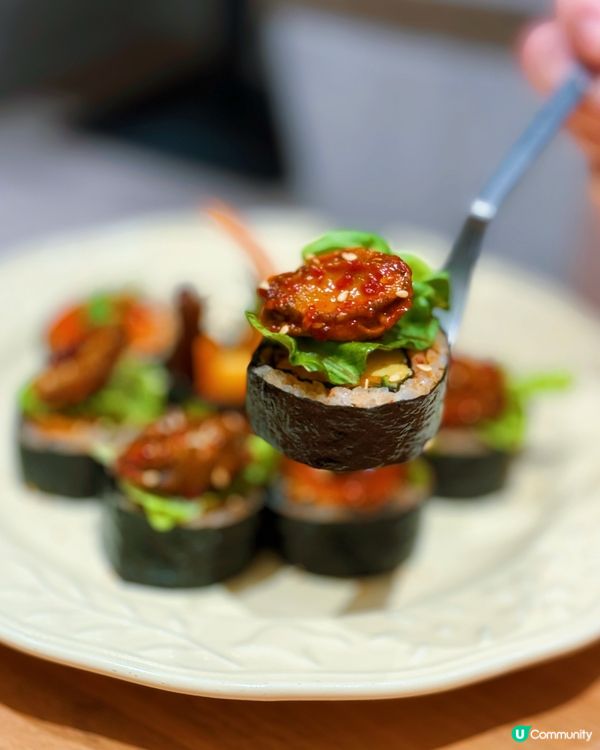 韓式咖啡店☕️鮑魚紫菜飯卷食過未呀？😋‼️