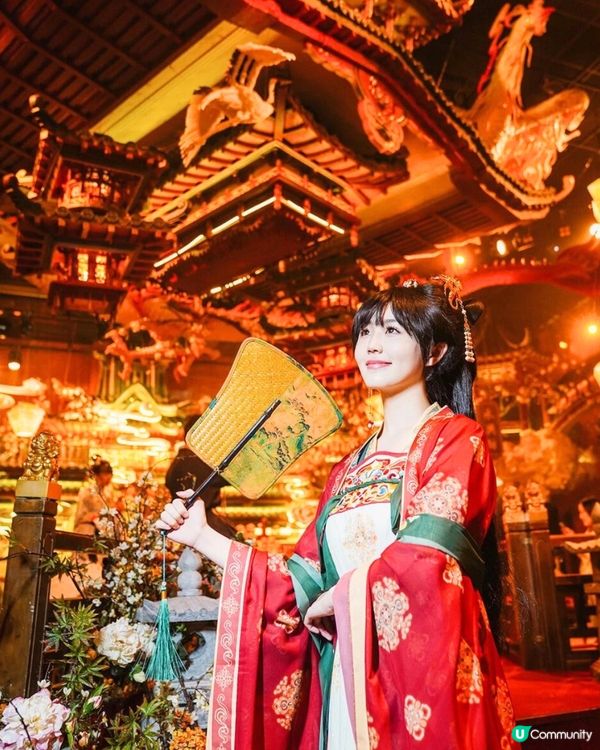 深圳新開古風餐廳🏮邊睇表演邊享佳宴/漢服租借‼️附訂位教學✏️