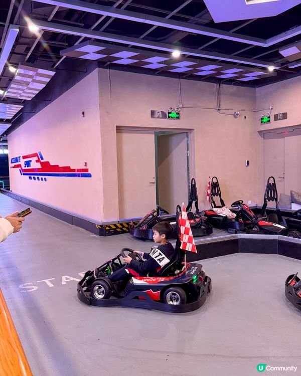 深圳龍崗區全新開幕 室內運動遊樂場🏎️🏁