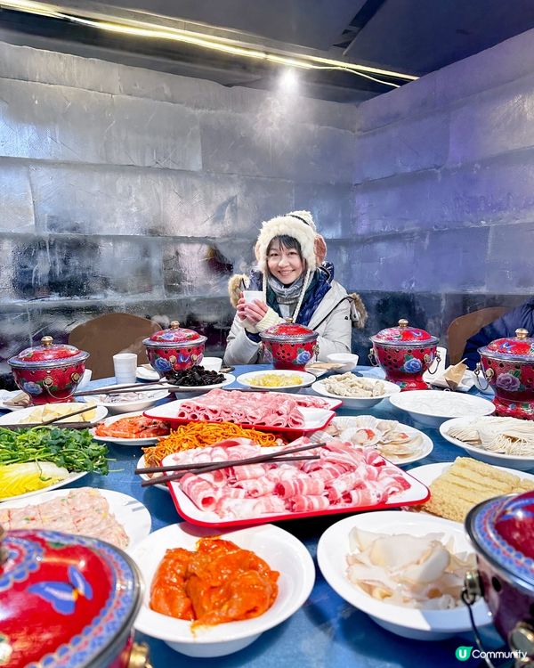 著住羽絨食冰宮火鍋 (最後一張一定要睇🤣🤣)