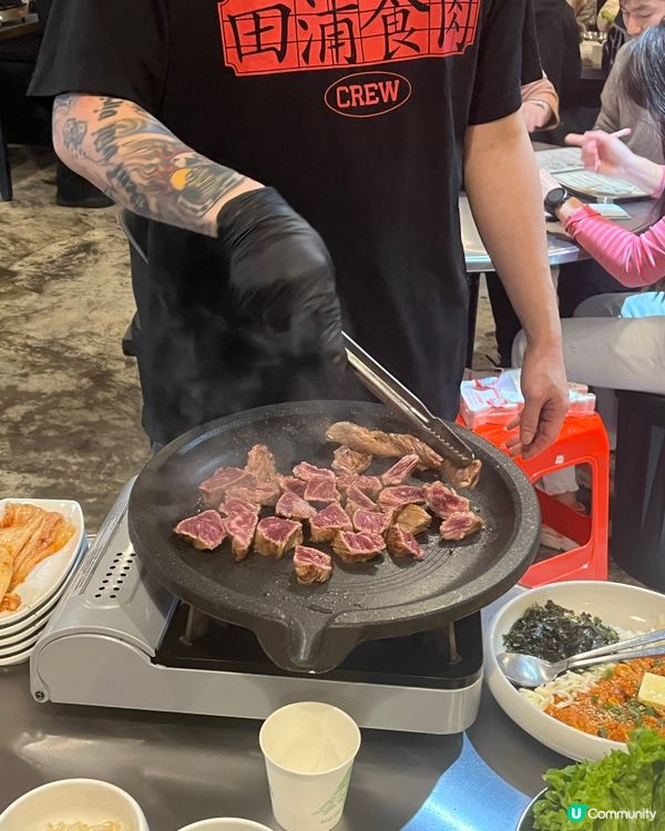 韓國Oppa到香港親手燒肉🤓🤭