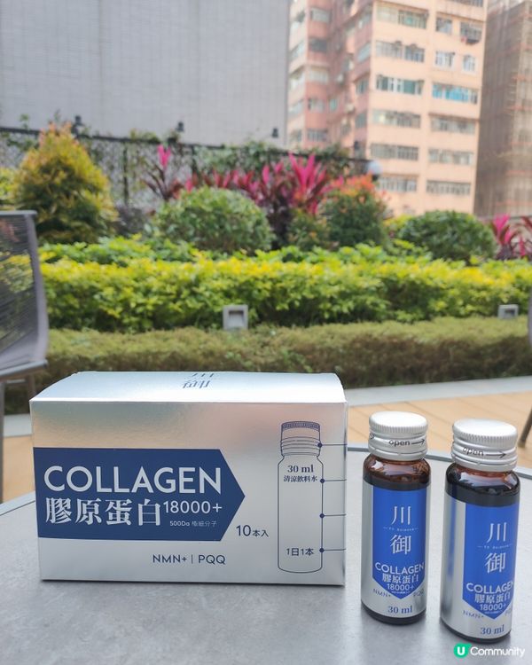 飲川御膠原蛋白18000+，靚靚肌膚由內而外✨