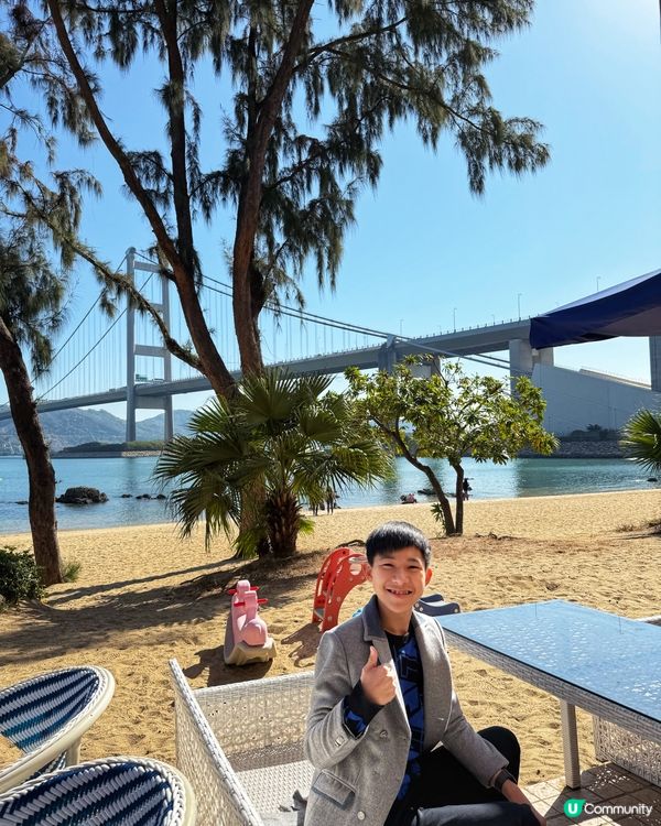 馬灣寫意靚景特色焦糖芝士火鍋