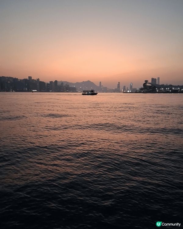 茶果嶺海濱公園, 日落美景, 東九龍遠望對面海 灣仔中環ai...