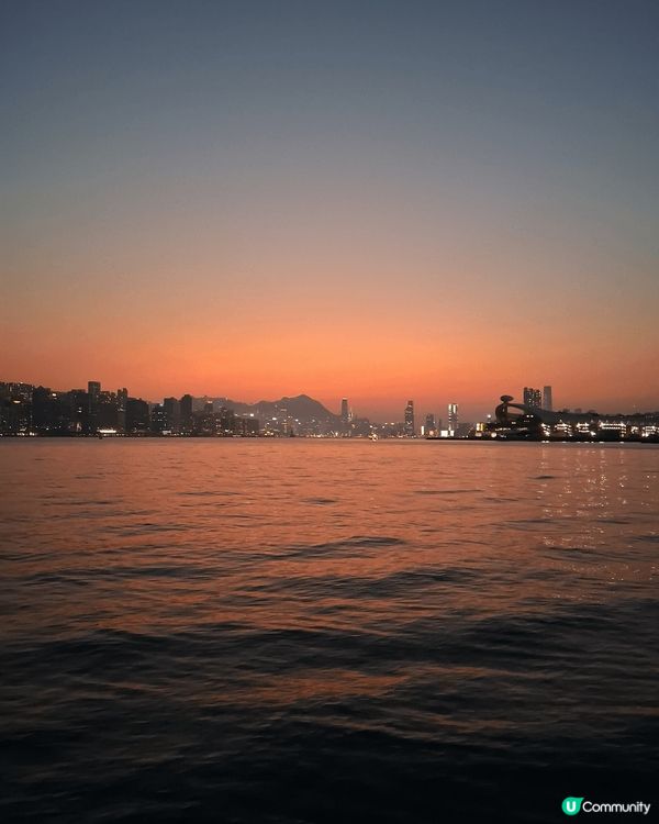 茶果嶺海濱公園, 日落美景, 東九龍遠望對面海 灣仔中環ai...