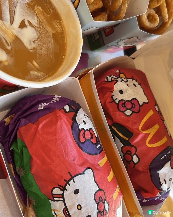 今次試咗麥當勞與Hello Kitty推出的新年限定招財福寶...