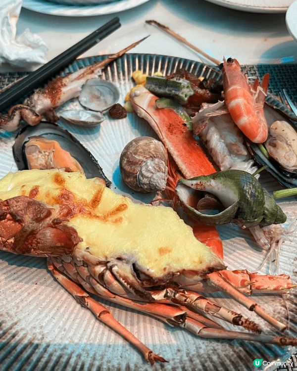 深圳彭年萬麗酒店迴旋自助晚餐，第一次在50樓食旋轉自助餐！