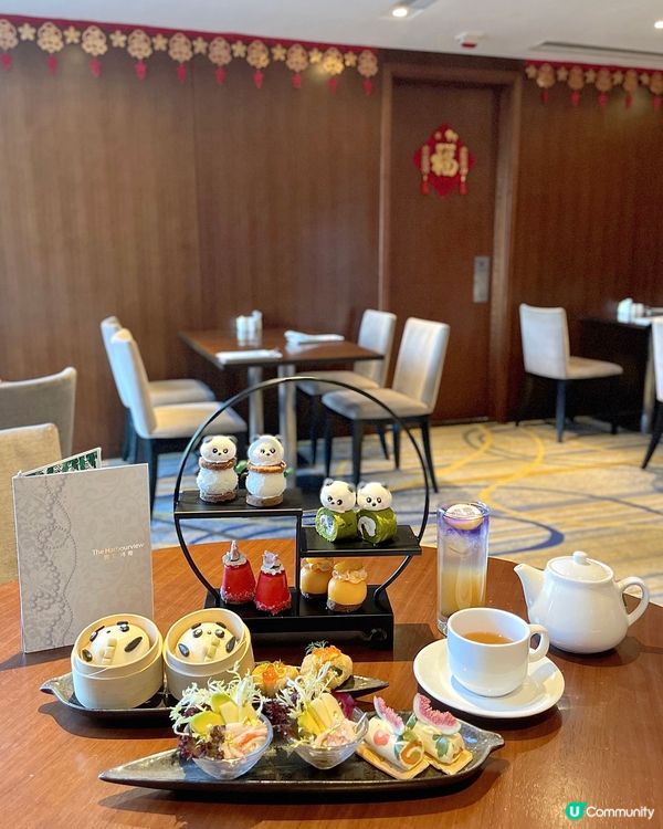 灣仔酒店超可愛熊貓主題下午茶🐼人均只需HKD200❕