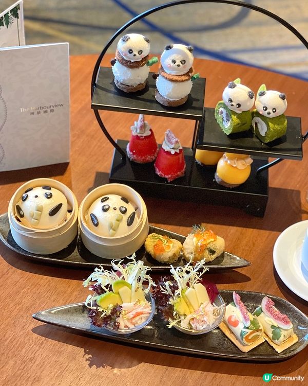 灣仔酒店超可愛熊貓主題下午茶🐼人均只需HKD200❕