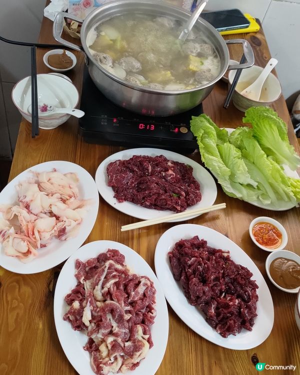 ## 汕頭必食正宗牛肉火鍋🍲夠新鮮夠風味😋💜