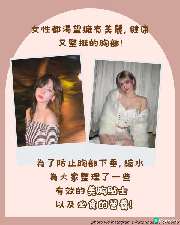 胸部6大保養貼士😳3類美胸必食營養素🥑預防縮水及下垂！附好物推薦+詳細按摩穴道教學