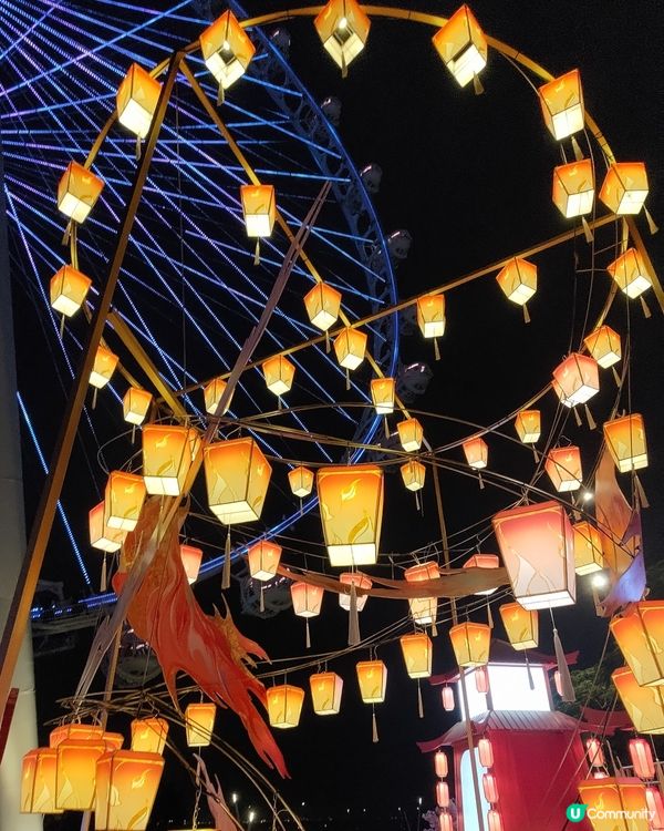 ## 深圳必去打卡熱點🎡歡樂海灣超靚燈飾🤩💜