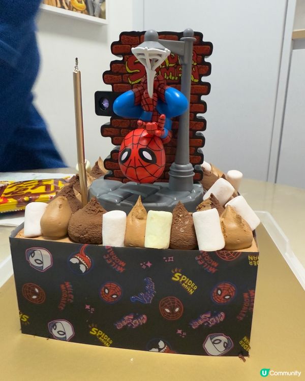 🕸️🕷️《蜘蛛俠石板街蛋糕》🕷️🕸️