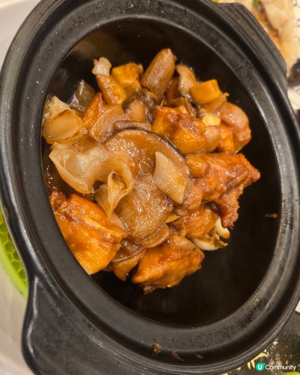 鮑魚雞煲只有雞