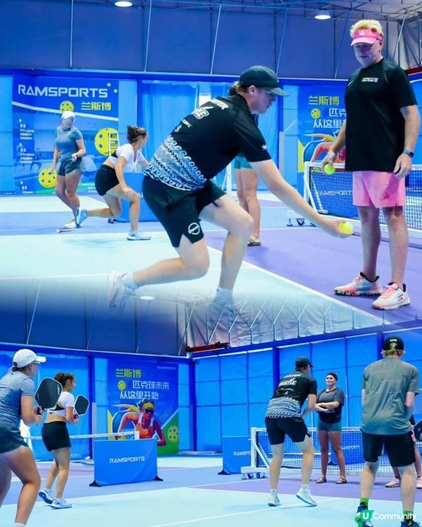 深圳蘭斯博盛大開業 點燃匹克球運動新風尚