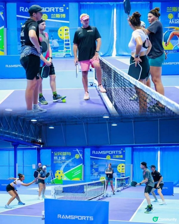 深圳蘭斯博盛大開業 點燃匹克球運動新風尚