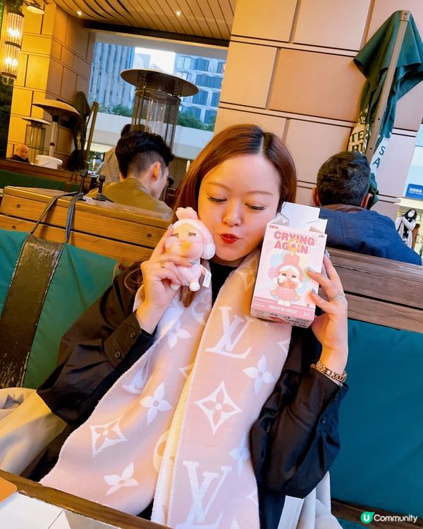 盲盒開箱！粉紅哭哭兔🐰💖