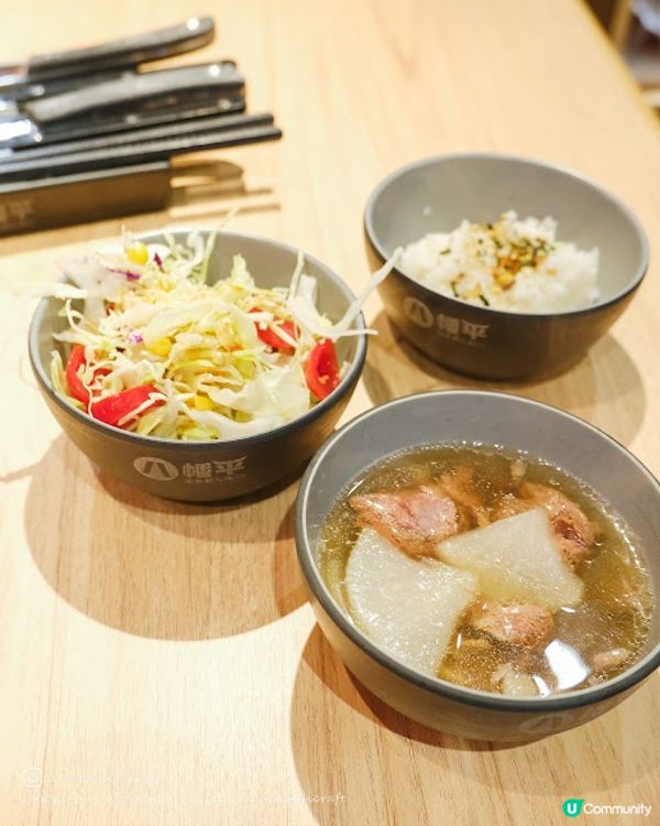 【吃下北角】大件夾抵食石燒牛扒。仲有優惠價配巨型元貝 - 八幡平石燒牛扒專門店