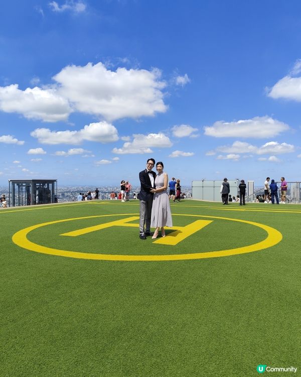 美得過份的東京Shibuya Sky😍😍