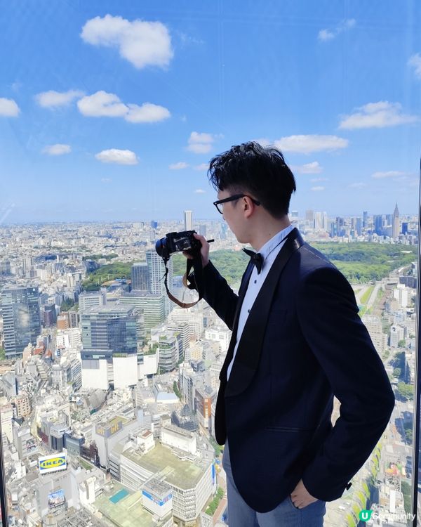 美得過份的東京Shibuya Sky😍😍