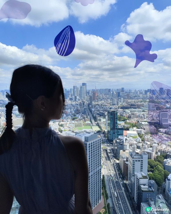 美得過份的東京Shibuya Sky😍😍