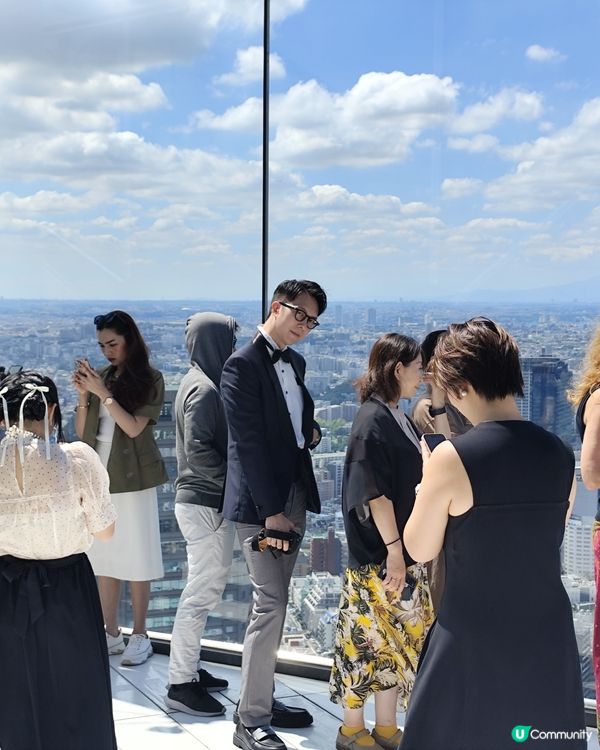 美得過份的東京Shibuya Sky😍😍