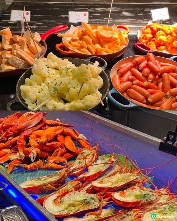 海港城自助餐🦞🦀 買一送一抵食😋