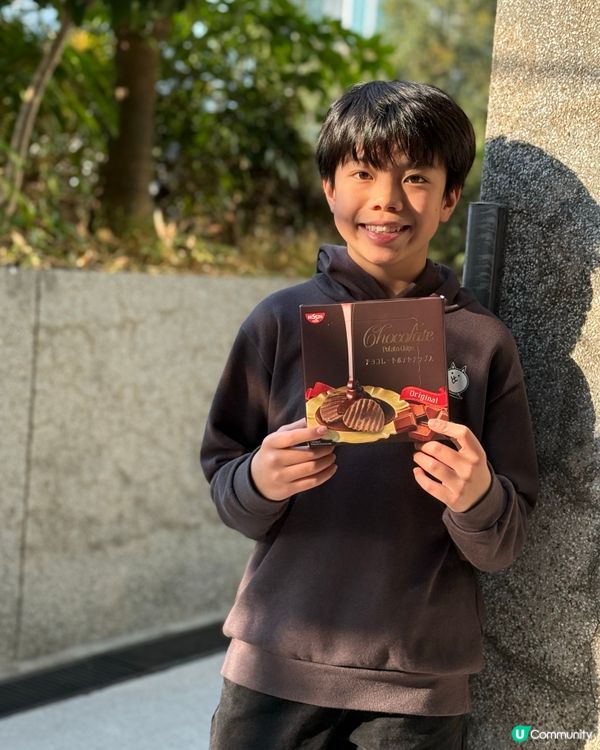 ## 豆豆哥哥最愛零食薯片😋 日清出新口味啦！🍫