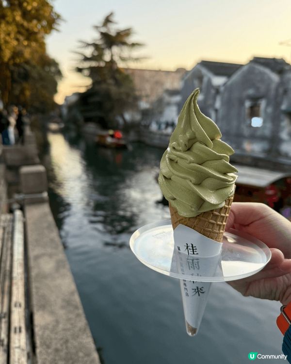 蘇州的功夫菜，有生煎包，松子魚同碧螺春雪糕。松子魚唔單止靚，...