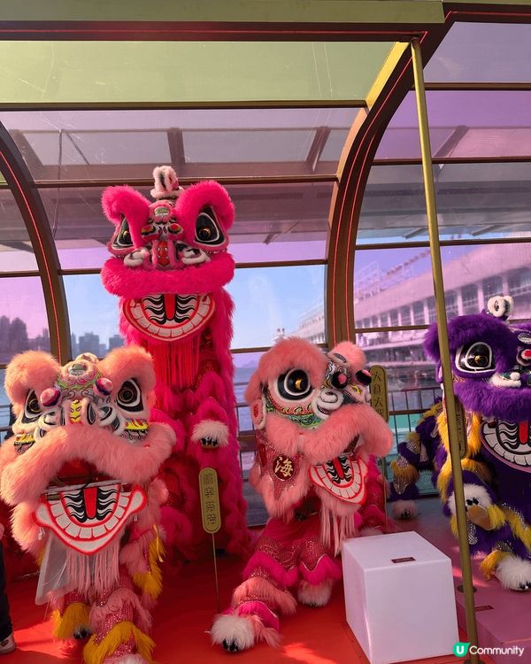 海港城彩獅賀新年 🎉  打卡必備！