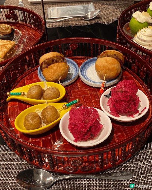 Mira COCO 東方古典下午茶，咸甜點平均的fusion...