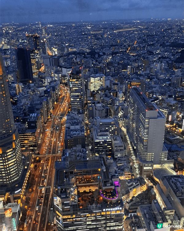 涩谷的shibuya sky, 所看到風景真是永遠不能忘記！...