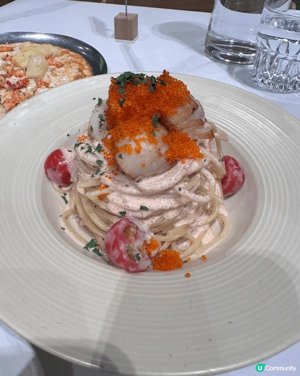 沙田Y pasta手工意粉好好味，有很款不同的意粉種類，pi...