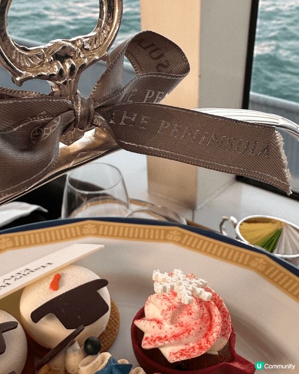 半島酒店x天星小輪下午茶，海上享受High tea第一次！好...