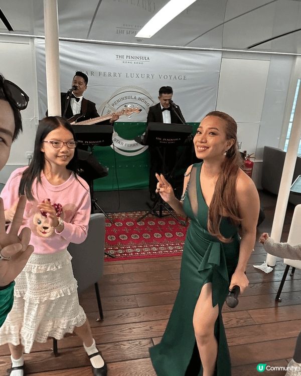 半島酒店x天星小輪下午茶，海上享受High tea第一次！好...