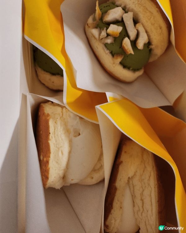 綠茶柚子梳乎厘，牛乳梳乎厘, oreo梳乎厘，幾款cream...