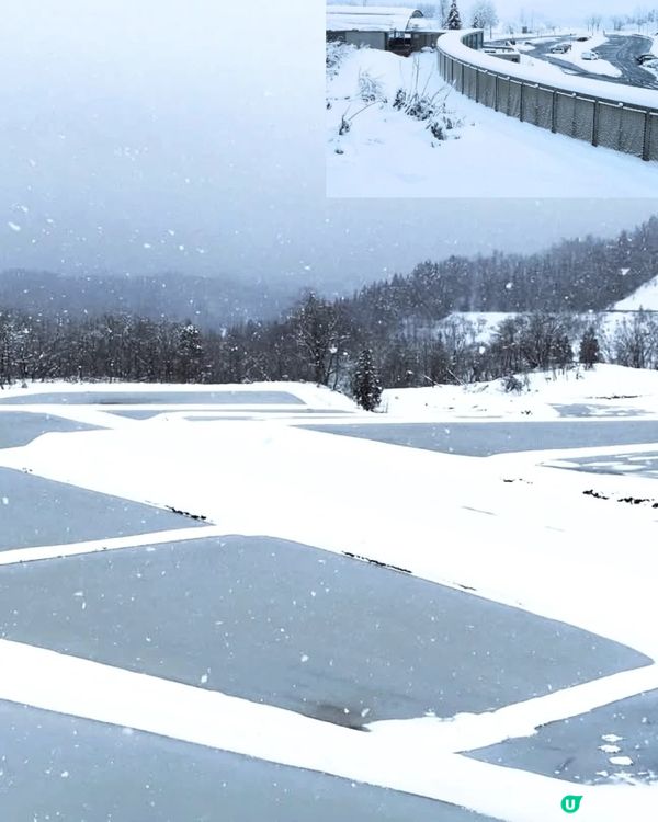 新潟冬日棚田❄️ 白雪皚皚，神秘又美麗！