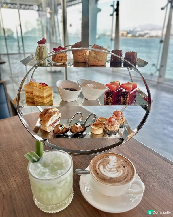 中環碼頭海景High Tea🌃