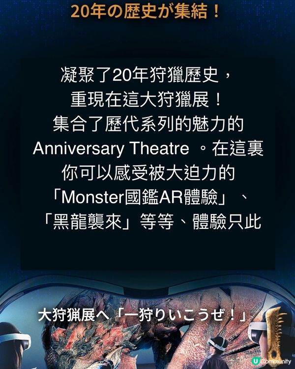 👾Monster Hunter 20週年大狩獵展👾