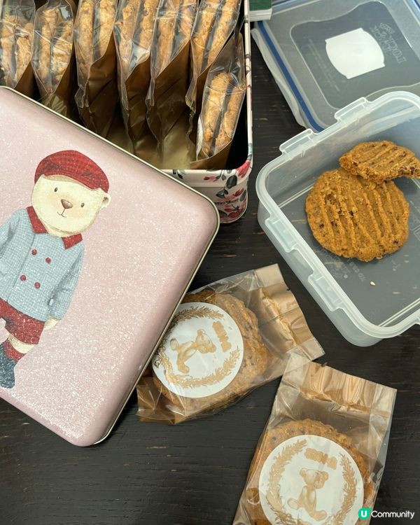 🍪珍妮曲奇小熊餅乾轉左新包裝