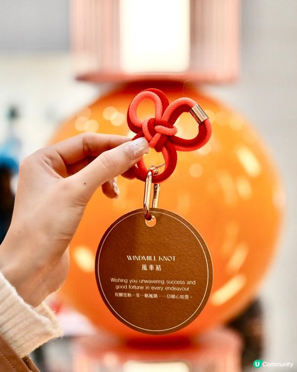 太古廣場巨型繩藝花燈裝置🏮 