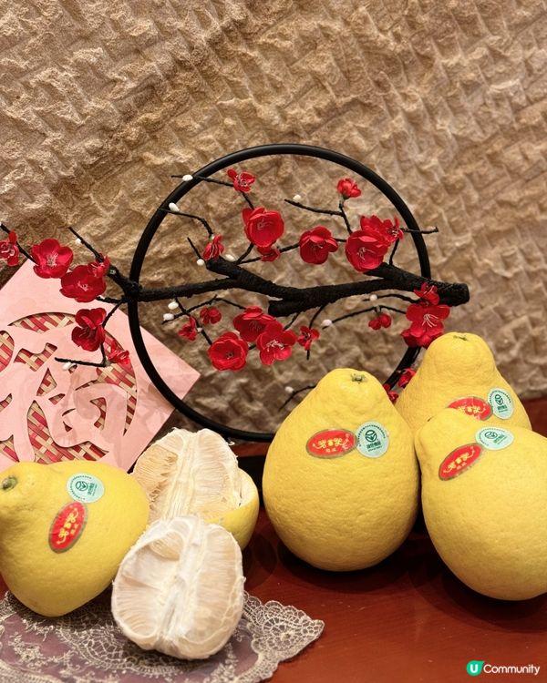 ## 新年必備！本地龍威有機柚子🍊