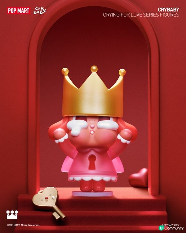 POPMART 新品速報!情人節必搶CRYBABY!💘💖