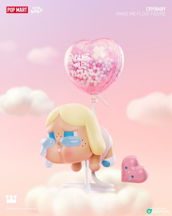 POPMART 新品速報!情人節必搶CRYBABY!💘💖